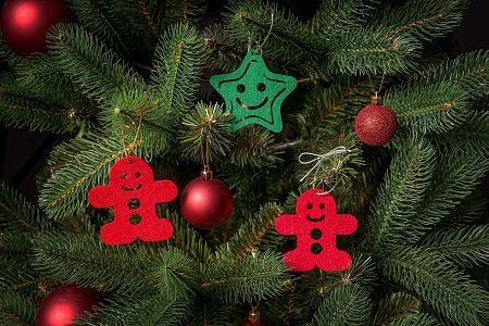 Орнамент-подвеска из фетра