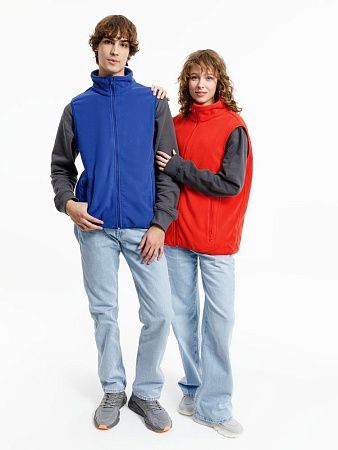 Жилет флисовый унисекс Nesse, синий, размер XS/S