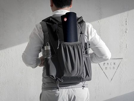 Складывающийся рюкзак-мессенджер «Venturer Eco» для ноутбука 16"