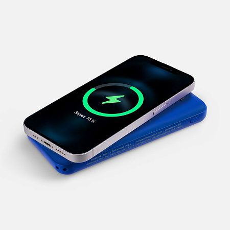 Аккумулятор Omni Qi 10000 мАч, ver.2, синий