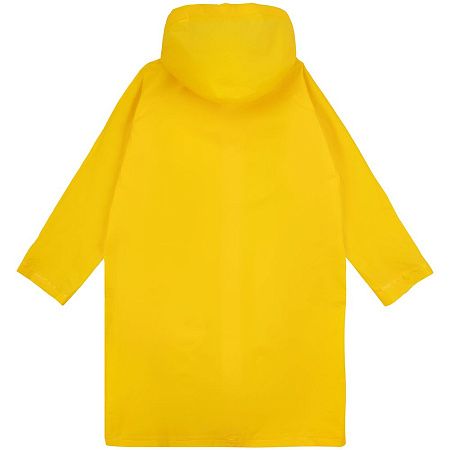 Дождевик детский RainDrop Kids, желтый, размер 8 лет (118-128 см)