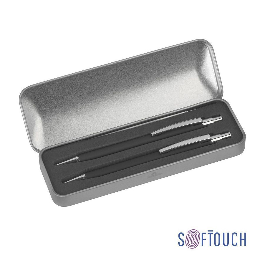 Набор "Ray" (ручка+карандаш), покрытие soft touch