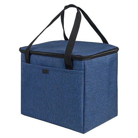 Термосумка "KEEP", 27 x 24. x 20 см, полиэстер 300D, PEVA, синий меланж