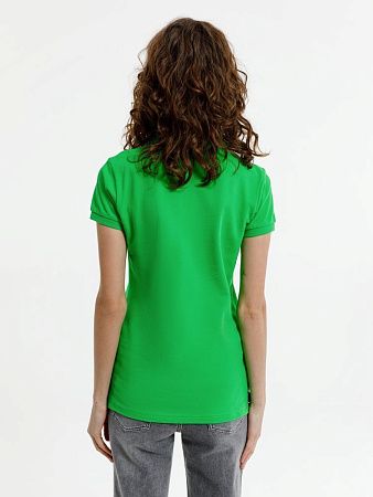 Рубашка поло женская Virma Premium Lady, зеленое яблоко, размер XXL