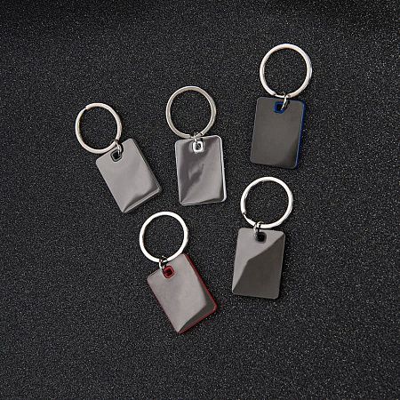 Брелок TONER TONED; 4 x 2,95 x 0,38 см; черный; металл/пластик