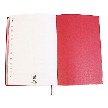 Ежедневник A5 недатированный Gabby в мягком переплёте, красный
