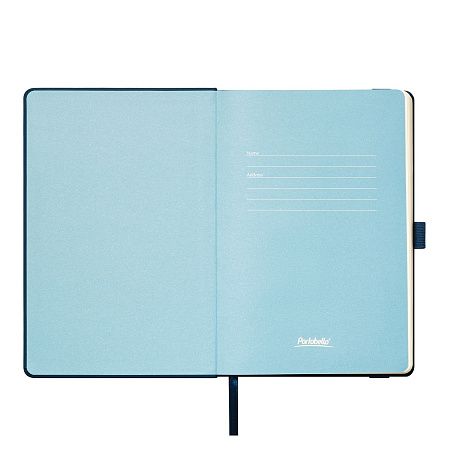 Ежедневник Альфа (Alpha) недатированный, синий/голубой