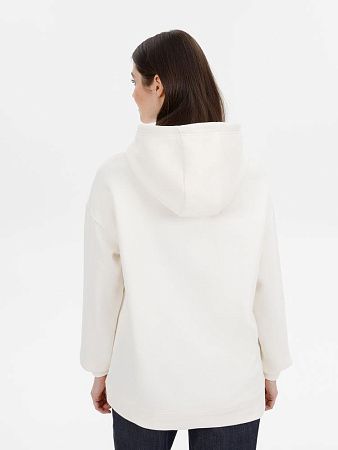 Худи оверсайз унисекс Snuggie, молочно-белое, размер XL/2XL