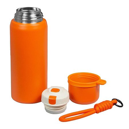 Термос La Vie в подарочной упаковке, оранжевый