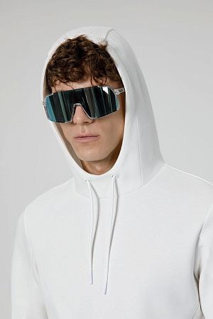 Худи унисекс Begi, молочно-белое, размер XL