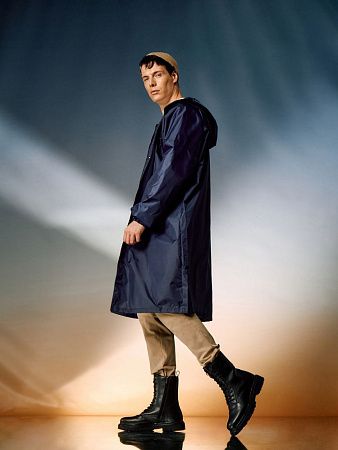 Дождевик унисекс Rainman, темно-синий, размер S