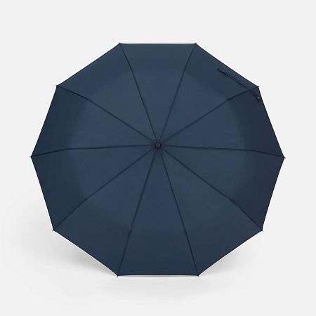 Зонт складной Cloudburst в подарочной упаковке, темно-синий