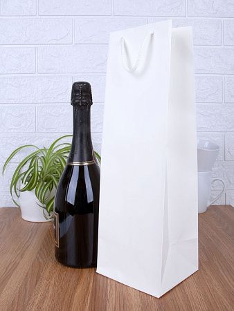 Пакет под бутылку Vindemia, белый