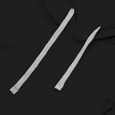 Толстовка с капюшоном детская Kirenga Kids, черная, размер 12 лет (142-152 см)