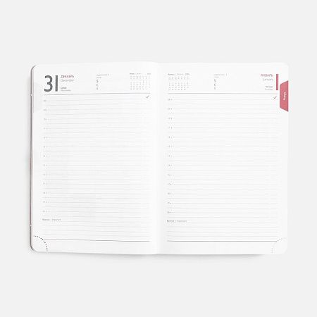 Ежедневник Faro, датированный, красный