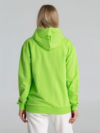 Толстовка на молнии с капюшоном Unit Siverga, зеленое яблоко, размер XS