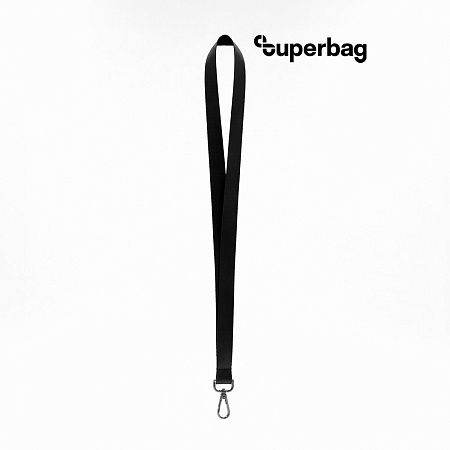 Лента для бейджа Flat, с карабином