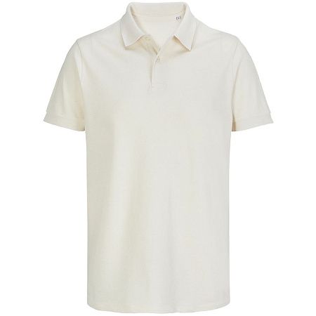 Рубашка поло унисекс Pacific, светло-бежевая (неокрашенная), размер S