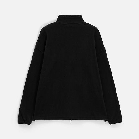 Куртка флисовая унисекс Nebo, черная, размер L