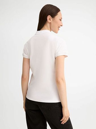 Рубашка поло женская People 210, белая, размер S