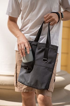 Шоппер Superbag ZIP, с двумя карманами и молнией