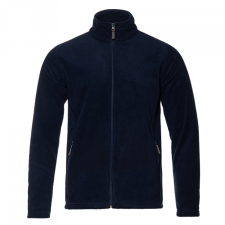 Толстовка унисекс STAN на молнии микрофлис 200, 21R, Тёмно-синий,  (46)  (50/L)