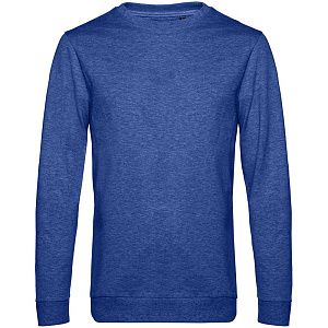 Свитшот унисекс Set In, ярко-синий меланж, размер 3XL