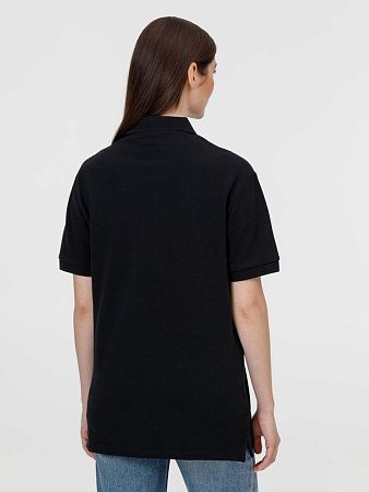 Рубашка поло унисекс Pacific, черная, размер S