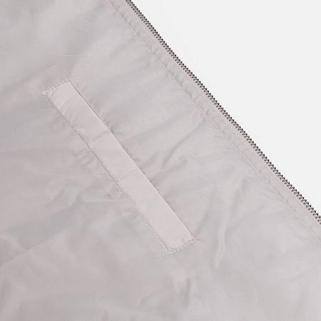 Куртка унисекс Warmbridge, светло-серая, размер M