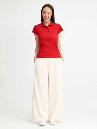 Рубашка поло женская Prescott Women 170, красная, размер S