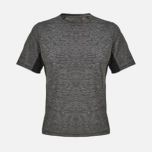 Футболка спортивная унисекс Storm, черная под нанесение