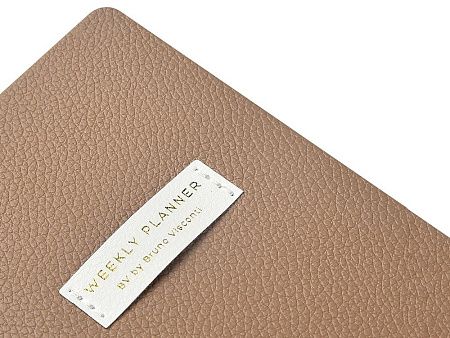 Еженедельник недатированный А6 «Total beige»