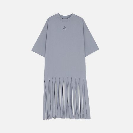 Платье D2, серое, размер XL/2XL