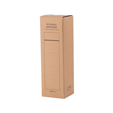 Бутылка для воды "Wellness" в силиконовом чехле