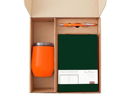 Набор «Writea» с ежедневником, ручкой и термокружкой