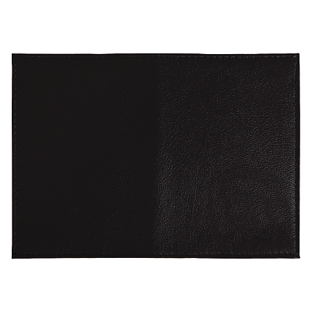 Обложка для автодокументов Leather Sky Matt Sun из натуральной кожи, черная