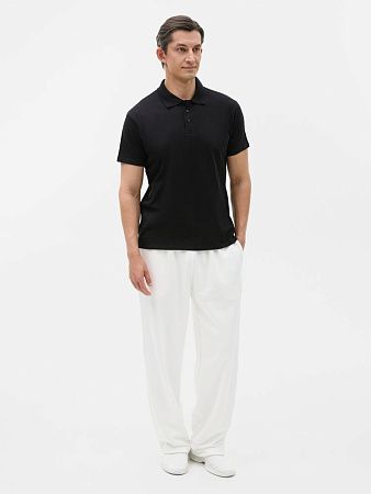 Рубашка поло мужская Prescott Men 170, черная, размер 3XL