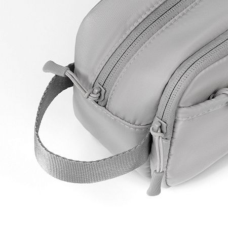 Дорожная косметичка Бостон (Boston), серая