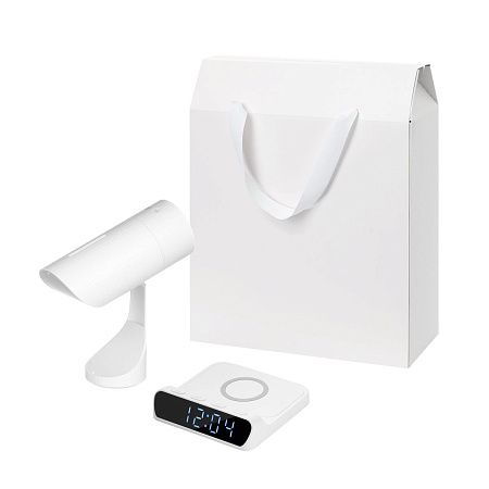 Подарочный набор Призма, Ригель (Prisma, Rigel), белый (увлажнитель воздуха, зарядное устройство)