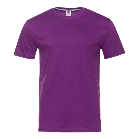 Футболка унисекс без бокового шва STAN хлопок 160, 02, Фиолетовый,  (94)  (48/M)