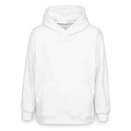 Худи флисовое унисекс Manakin, белое, размер M/L