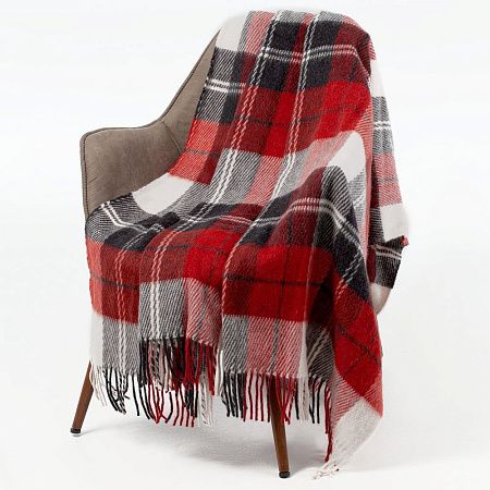 Плед Edinburgh, голубой