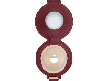 Вакуумная термокружка c кнопкой «Guard», soft-touch, 400 мл, тубус