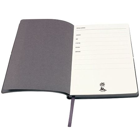 Ежедневник A5 недатированный Massimo в мягком переплёте, серый