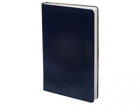 Ежедневник Flexy Pristine A5 в гибкой обложке, недатированный, синий с золотым срезом