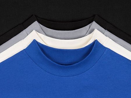 Футболка оверсайз унисекс T9, серая, размер XS/S