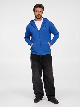 Толстовка унисекс Carter, ярко-синяя (royal), размер M