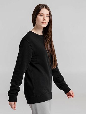 Свитшот унисекс BNC Inspire (Organic), черный, размер XS