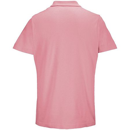 Рубашка поло унисекс Pulse, розовая (candy), размер L