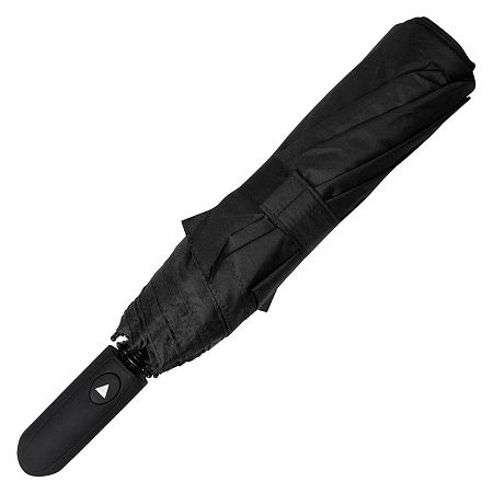 Зонт складной полуавтоматический Forest Rainman, диаметр 117 см, радиус 27 дюймов, 8 панелей, в подарочной коробке, черный